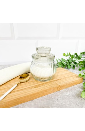 Pote de Vidro com Tampa Modelo 1