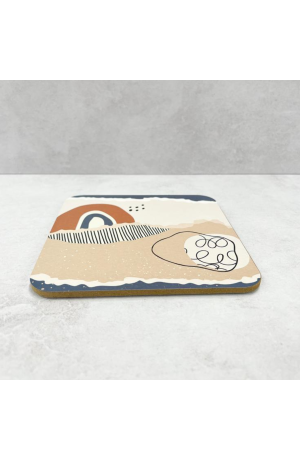 Descanso de Panela de Madeira - Mod.3