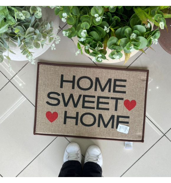 Tapete de Entrada "Home Sweet Home"