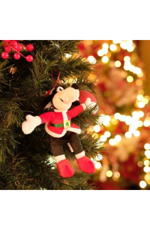 Pateta de Pelucia Vermelho com Verde (Disney)