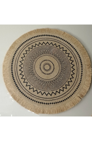 Jogo Americano de Juta 38cm - Mod 2