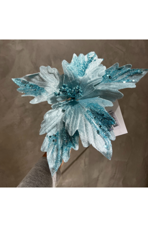 Pick Azul com Glitter Cabo Médio