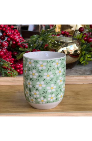 Copo Chinês para Chá de Porcelana 100ml - Mod.6