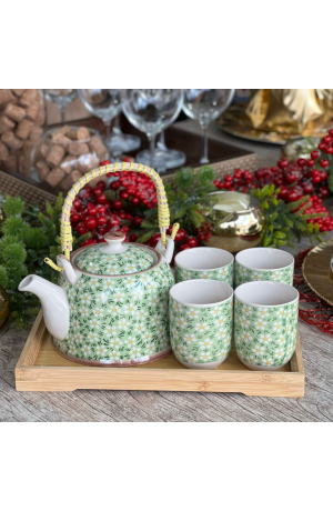 Copo Chinês para Chá de Porcelana 100ml - Mod.6