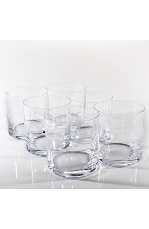 Jogo 6 Copos para Whisky em Cristal Bohemia 410ml