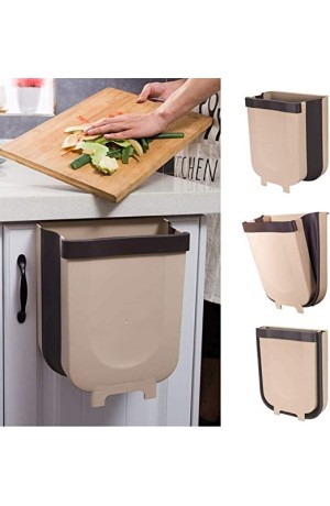 Lixeira Marrom Clara Extensivel 6L