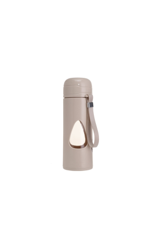 Garrafa Creme de Vidro com Adesivos 480ml