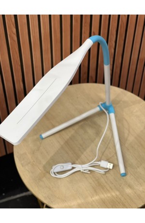 Luminária de Mesa Azul Led