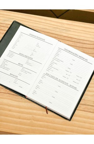 Agenda Permanente Cinza