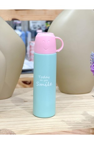 Garrafa Verde Térmica com Copo - 500ml