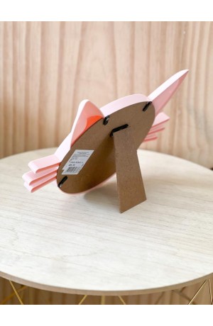 Porta Retrato de Gatinho Rosa Claro 10x15