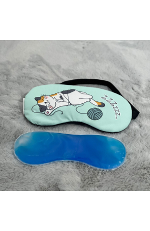 Máscara Tapa Olho com Gel térmica Mod 1