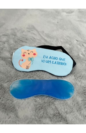Máscara Tapa Olho com Gel térmica Mod 2