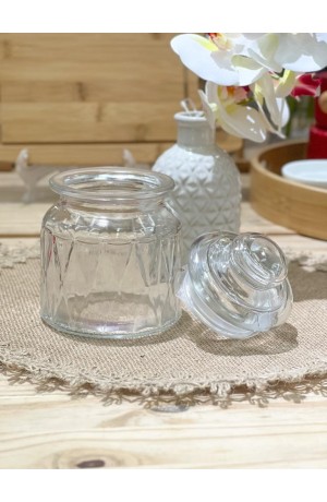 Pote de Vidro com tampa Hermetica 720ml