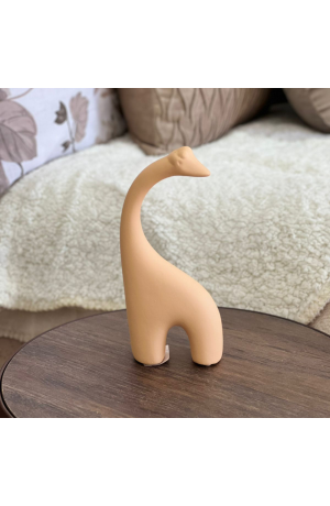 Girafa Amarela Pequena Fosca em Cerâmica