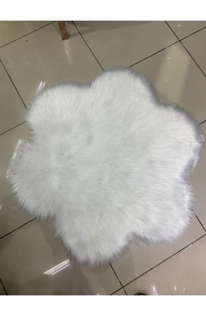 Tapete Branco MOD. Flor