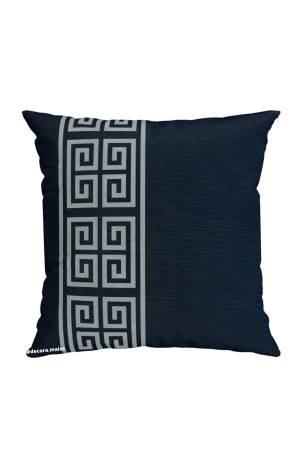 Capa de Almofada Azul com Branco Serenity 43x43cm