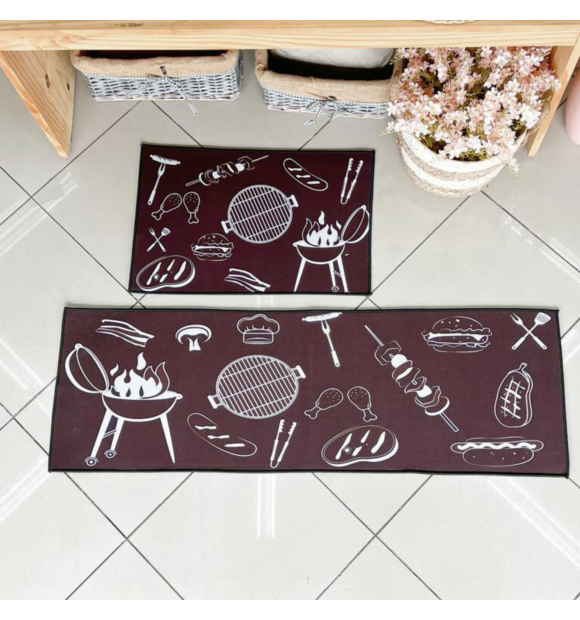 Kit Passadeira e Tapete de Cozinha Mod 6