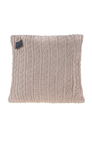  Capa de Almofada Tricot Argila 45x45cm