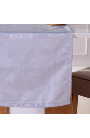 Trilho de Mesa Damask Cinza 1,40mX40cm