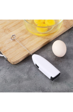 Mini Mixer Branco - 2 Pilhas 