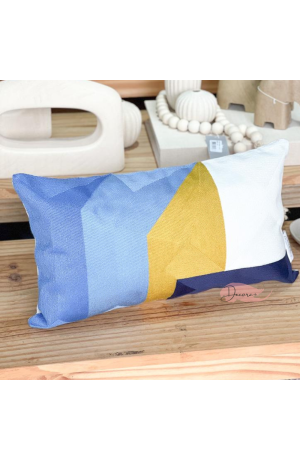 Capa de Almofada Bordada Retangular - 30cm X 50cm Mod 1