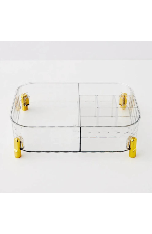 Organizador Multiuso Transparente - 27cm X 20cm X 8,5cm