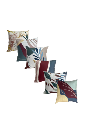 Capa de Almofada  com Listras   Mod - 5  / 42cm X 42cm