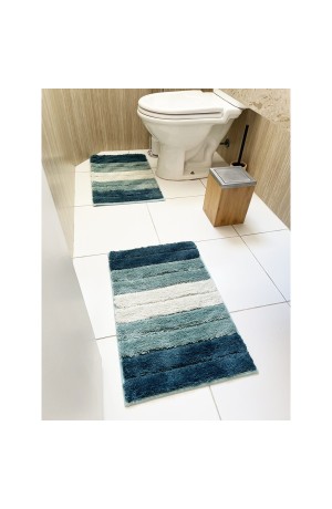 Tapete Azul Antiderrapante 80cm