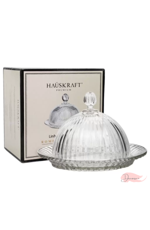 Queijeira de Vidro Romeu 20cm