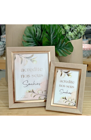 Porta Retrato Marrom 