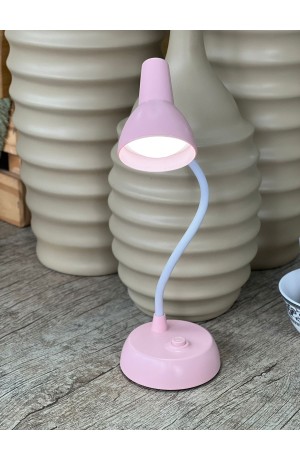 Luminária de Led Pequena - Rosa