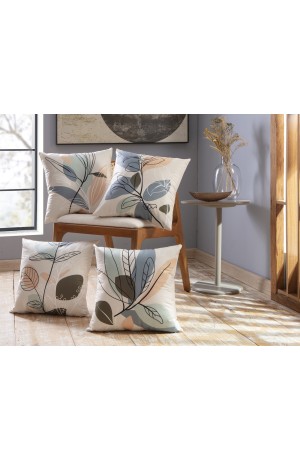 Capa de Almofada Floral Dalia / 43cm X 43cm - Mod. 3