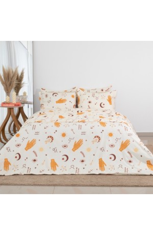 Jogo de Cama Jazz 200 Fios Ela Mística Casal 4 peças