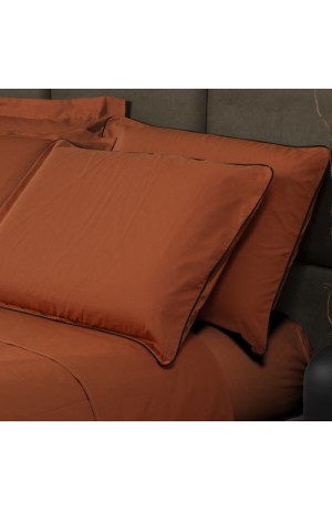 Fronha Colorlife 200 Fios Terracota 1 peça