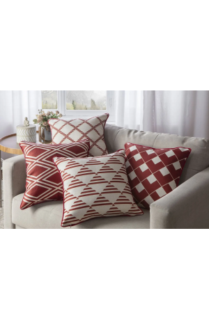 Capa de Almofada com Borda Georgia 4