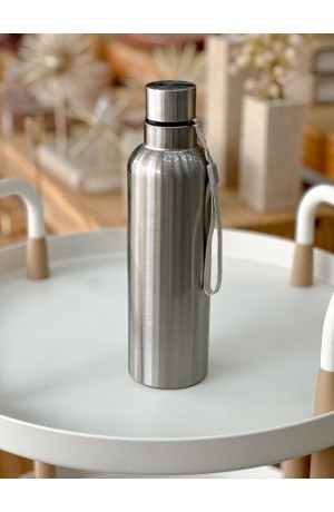 Garrafa de Inox Prata - 800ml