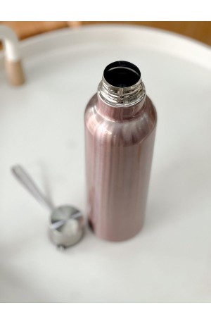 Garrafa de Inox Rosa - 800ml