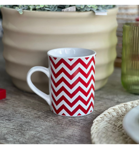 Caneca Geometrica de Cerâmica 300ml Mod 4