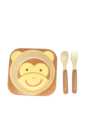 Kit Refeição Macaco 3 peças Mod 7