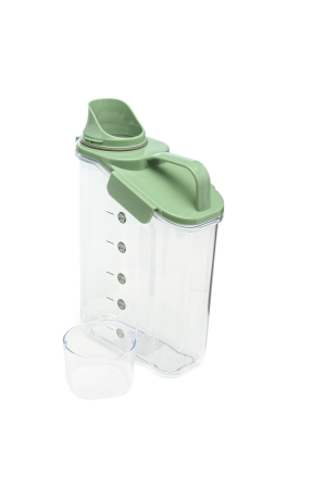 Dispenser Multiuso c/Tampa Hermética Verde - 21cm X 10.7cm X 31cm