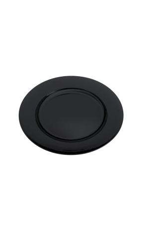 Sousplat Preto Brilhante - Opala 33cm