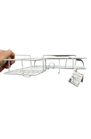 Suporte Branco Multiuso de Canto