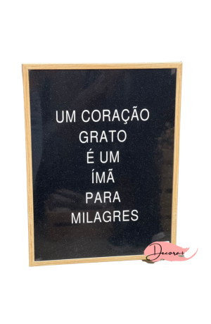 Quadro de Frases 