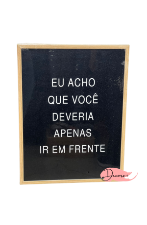 Quadro de Frases 