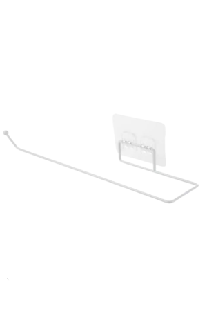 Suporte Branco Multiuso de Metal Para Parede