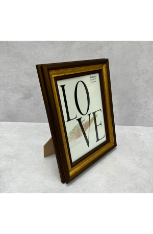 Porta Retrato Amarelo 15 x 20cm